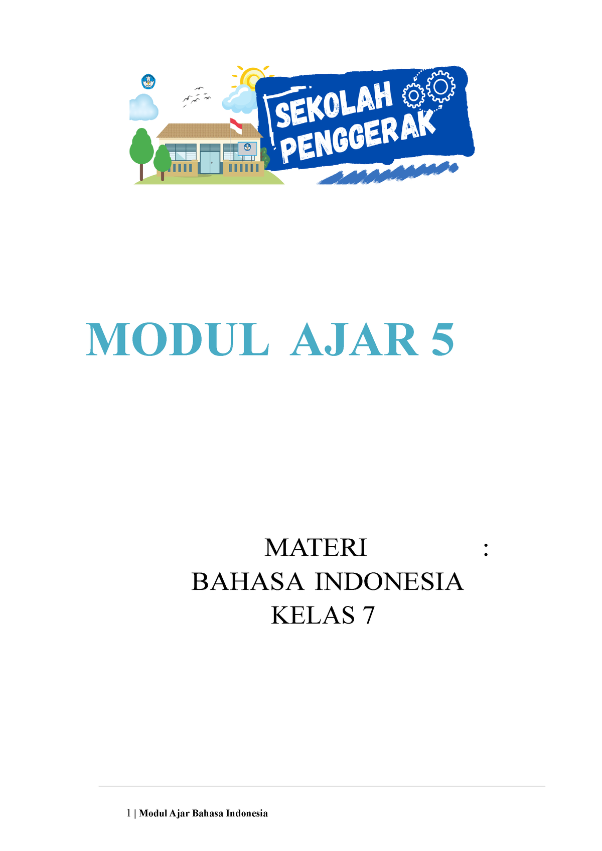 Modul AJAR KLS 7 BAB 5 Fiksi Nonfiksi DAN TEKS Tanggapan - MODUL AJAR 5 ...