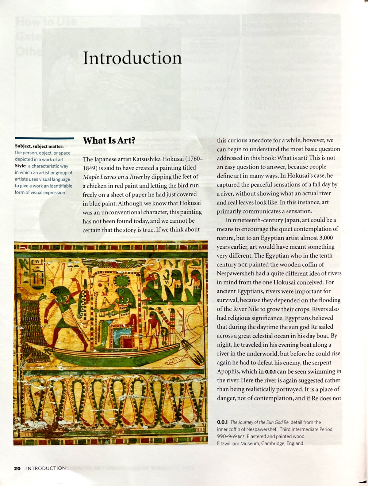 Art101 Introduction Reading - ART 101 - Studocu