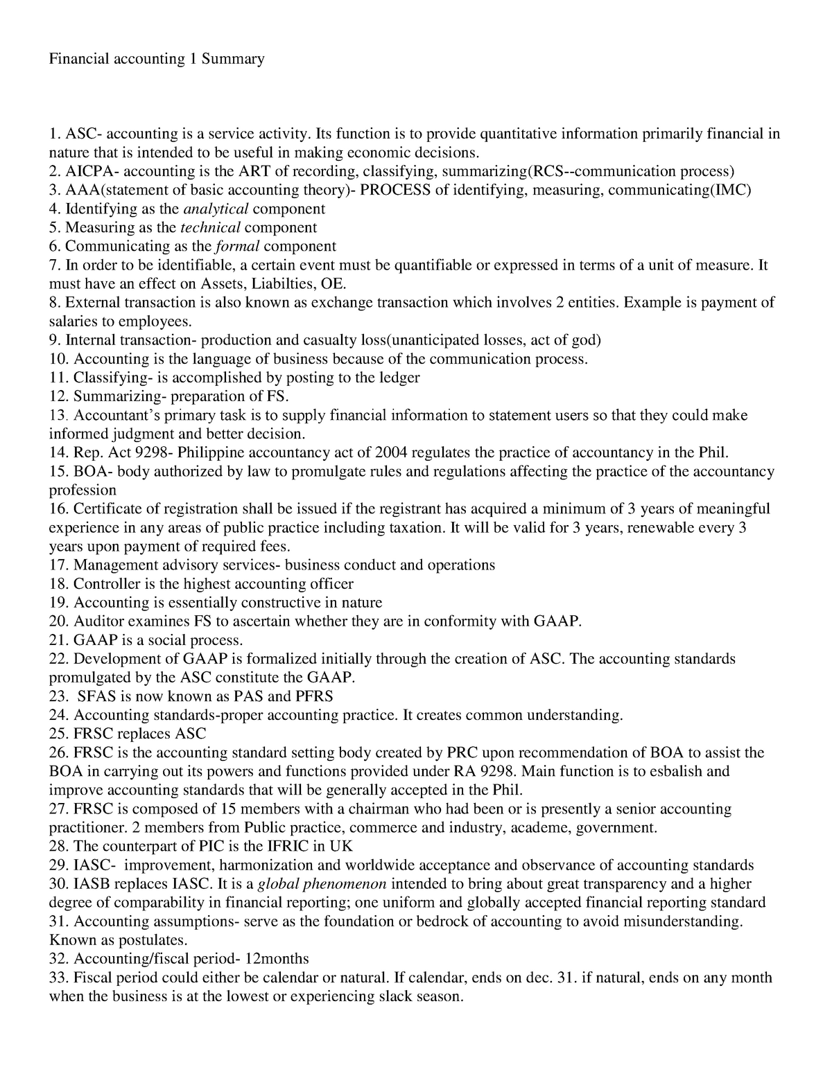 financial-accounting-1-summary-asc-accounting-is-a-service-activity