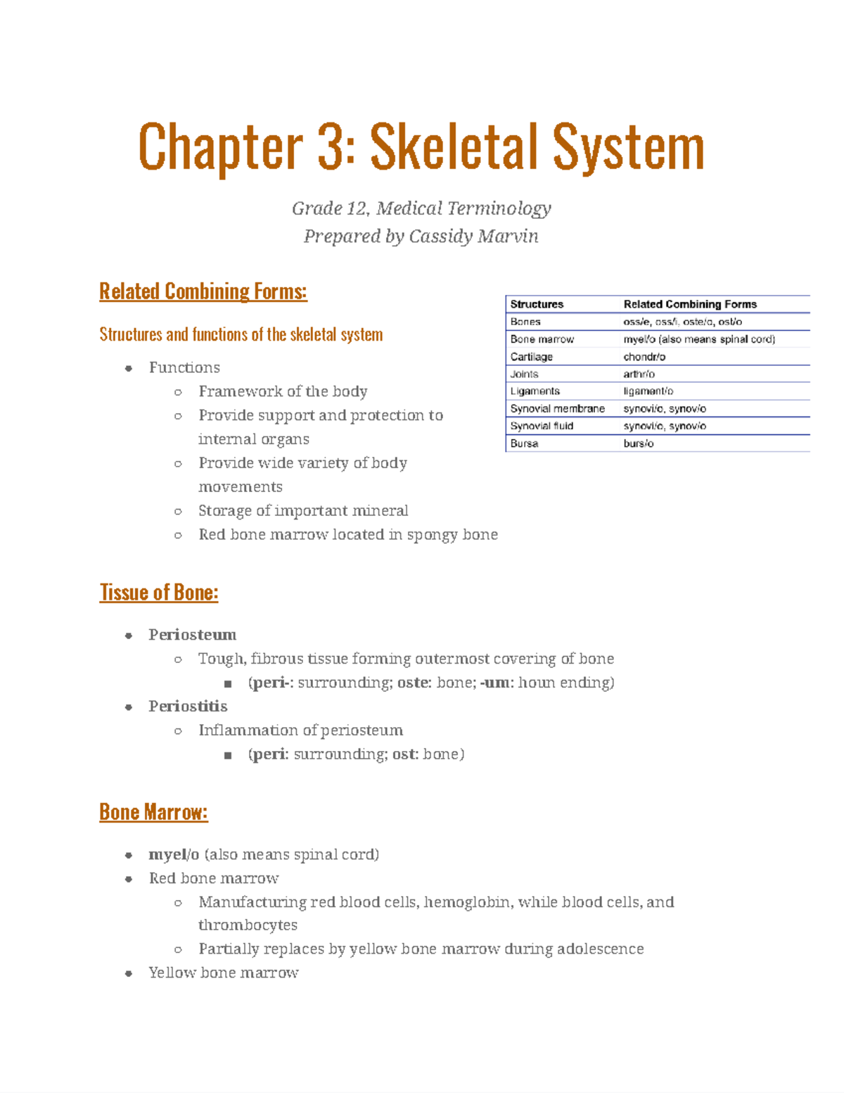 assignment 5.2 skeletal system case studies