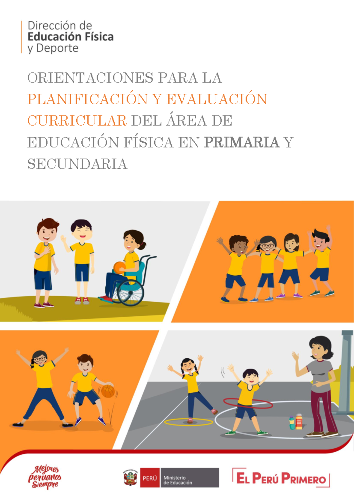 Orientaciones Para La Planificaci N Y Evaluaci N Curricular Del Rea De Educaci N F Sica En