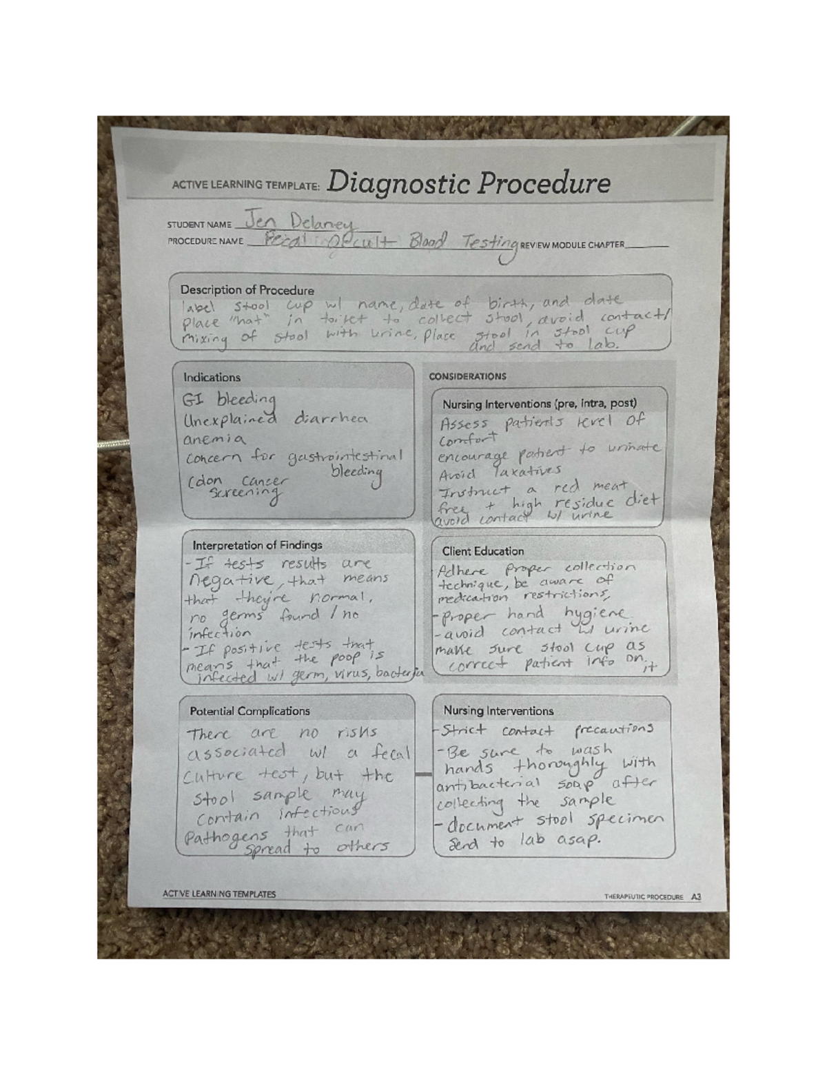 ati remediation templates - Nurs242-008 - Studocu