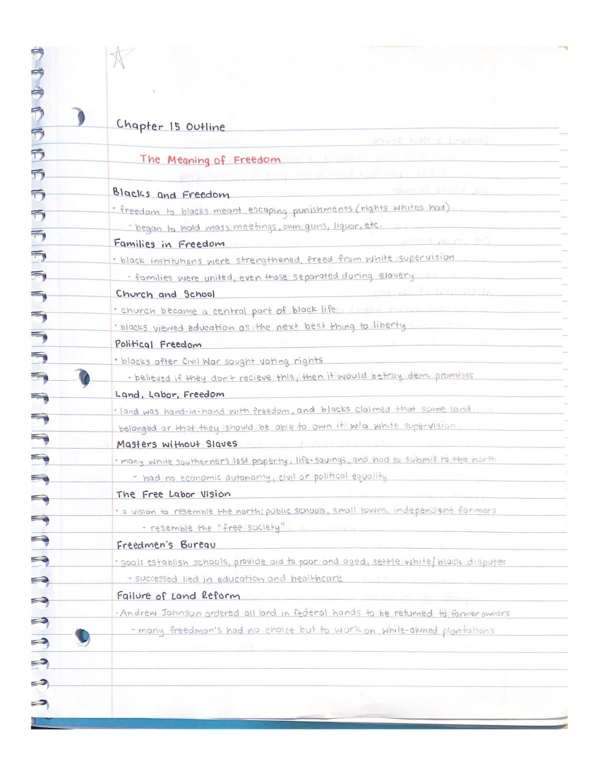 Chapter 15 Outline - notes - CTVR 3 - Studocu