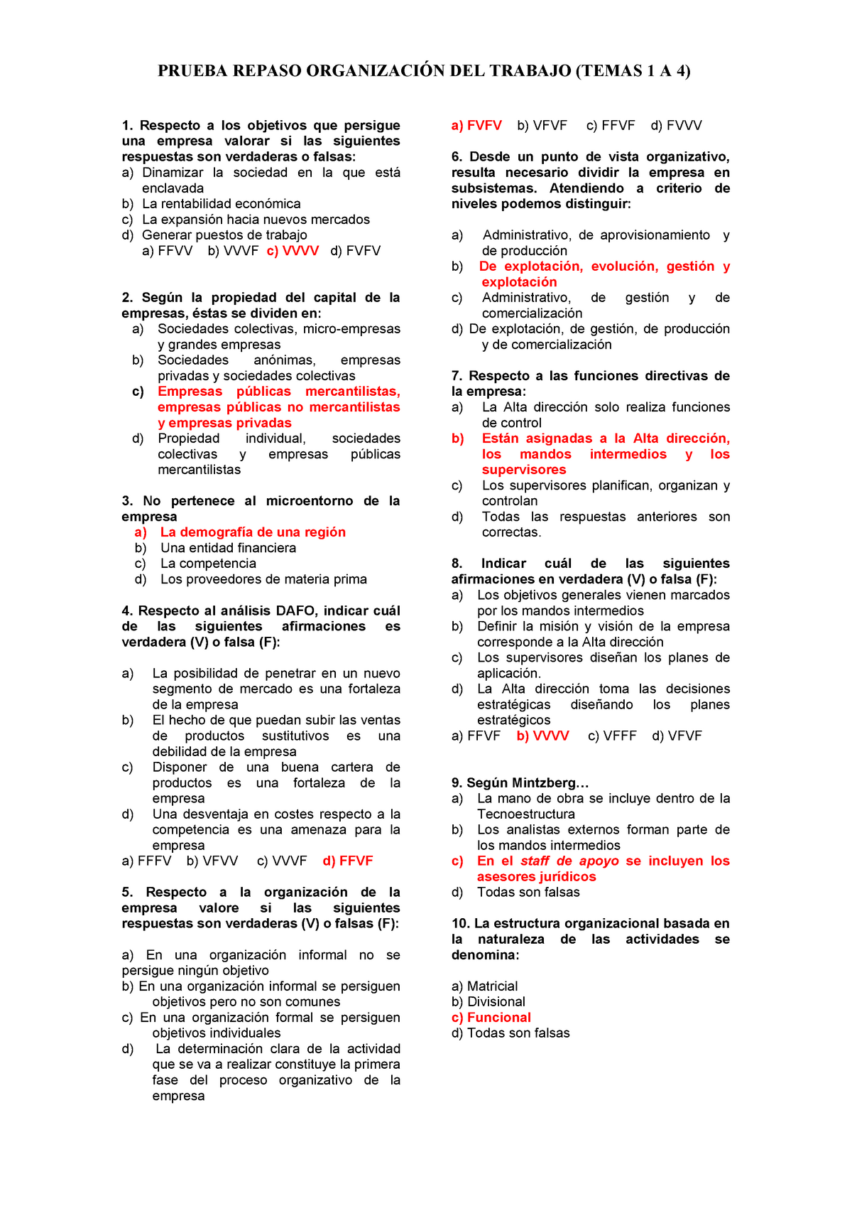 Prueba Temas 1 A 4 Preguntas Tipo Examen Prueba Repaso Organizaci Del Trabajo Studocu