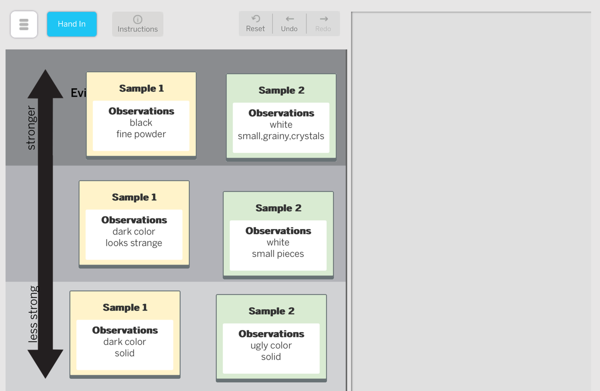 Httpslearning - Science sorting tool activity - Hand In Instructions ...