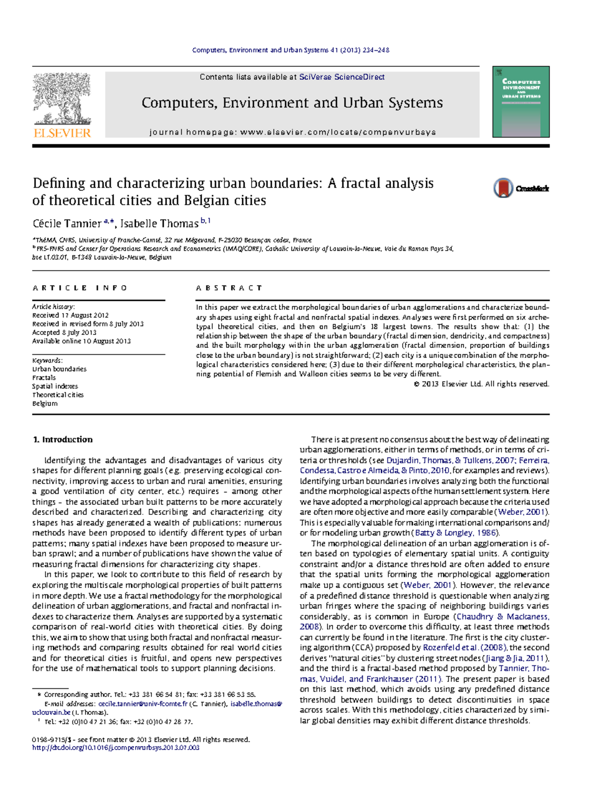 1-s23- spatial statistics - Defining and characterizing urban ...