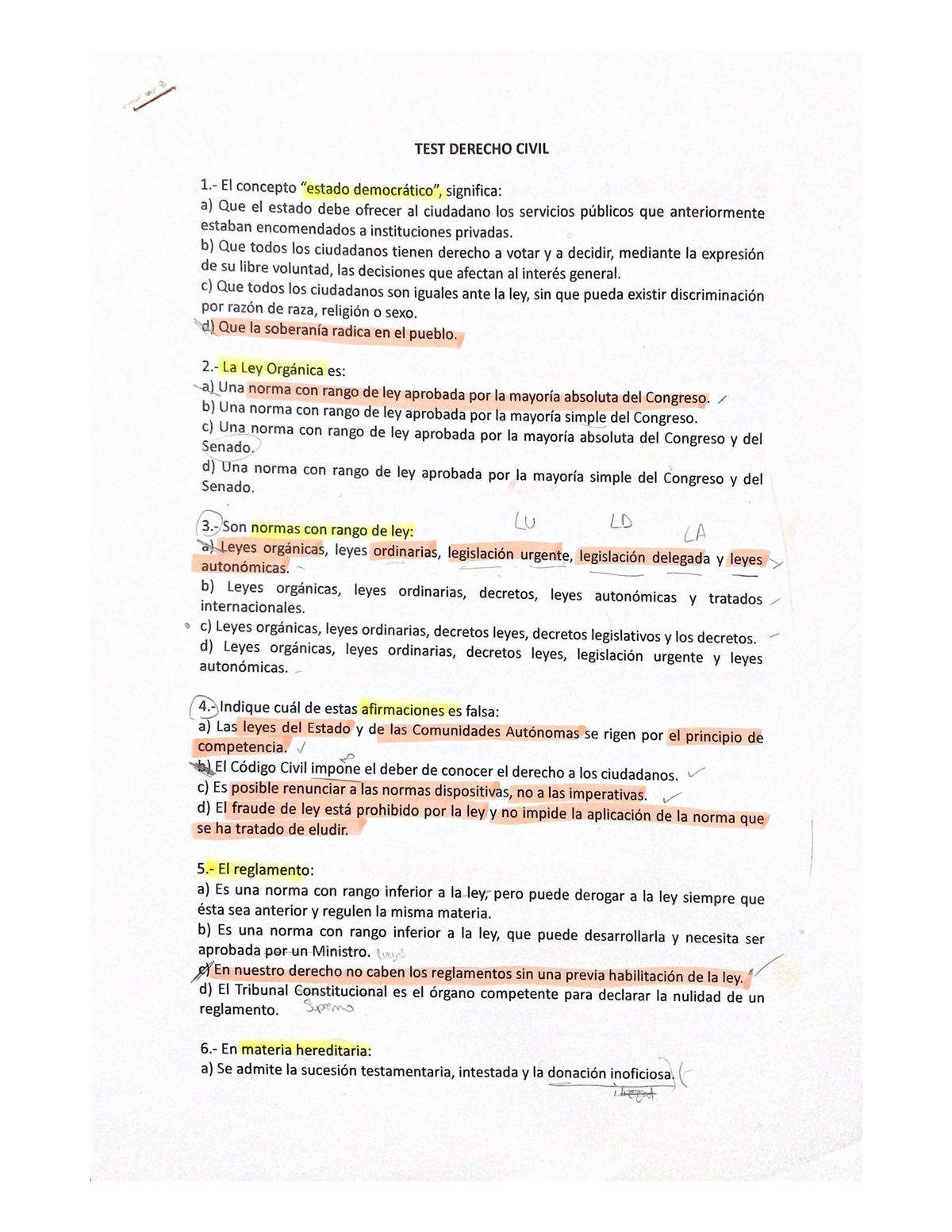 Test: ¿Cómo saber si estudiar derecho es para ti?