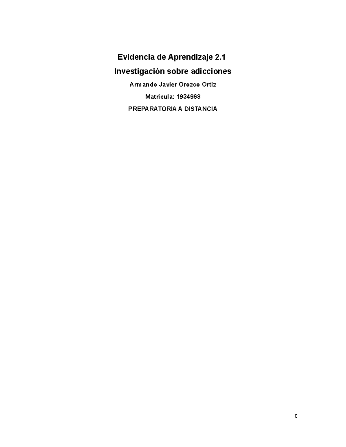 Evidencia de Aprendizaje 2 Armando Orozco - Evidencia de Aprendizaje 2 ...