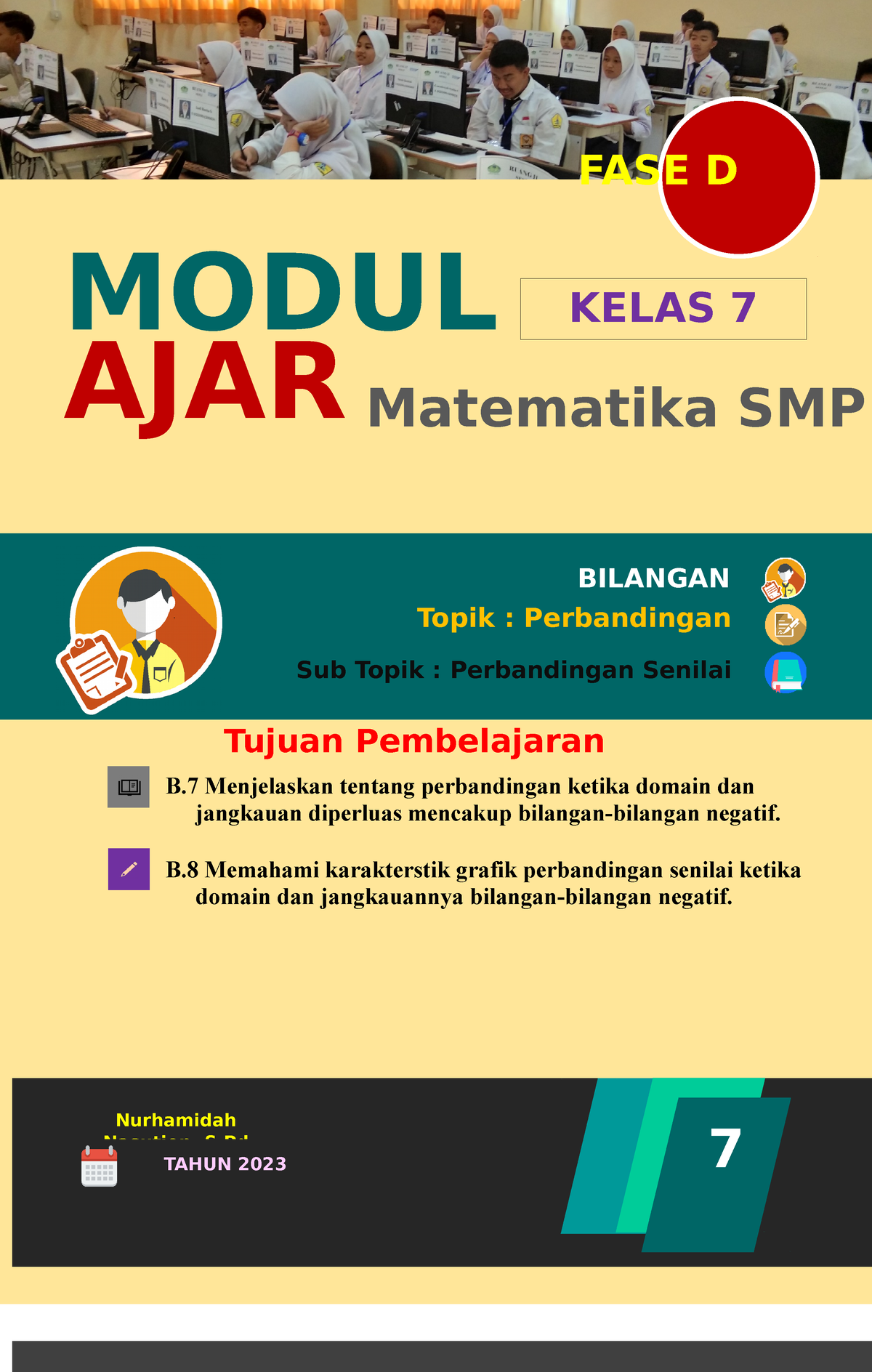 4.1 Modul Ajar Perbandingan Senilai - MODUL AJAR Matematika SMP KELAS 7 ...