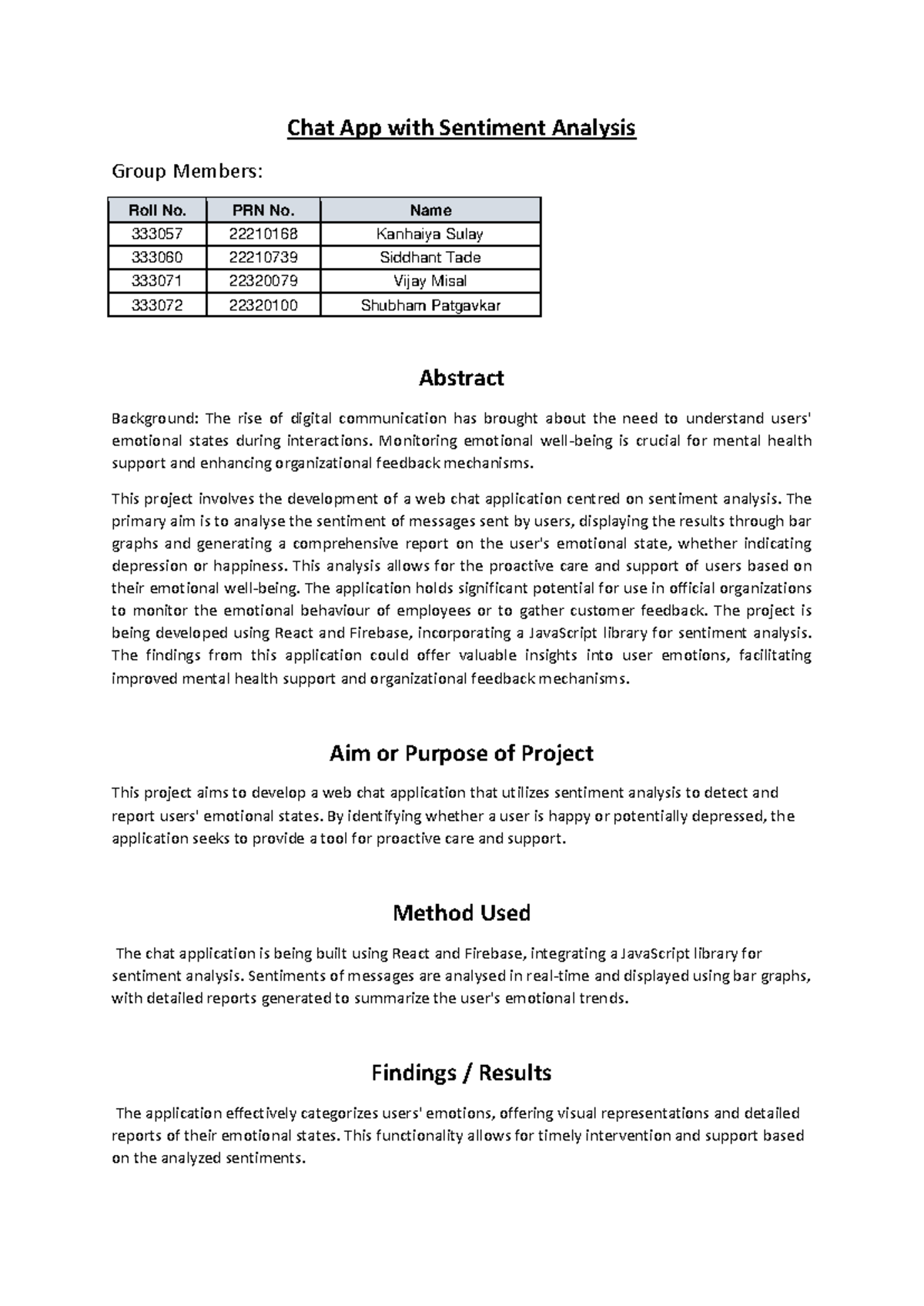 Abstract AI Project - Comprehensive notes of ai - Chat App with ...
