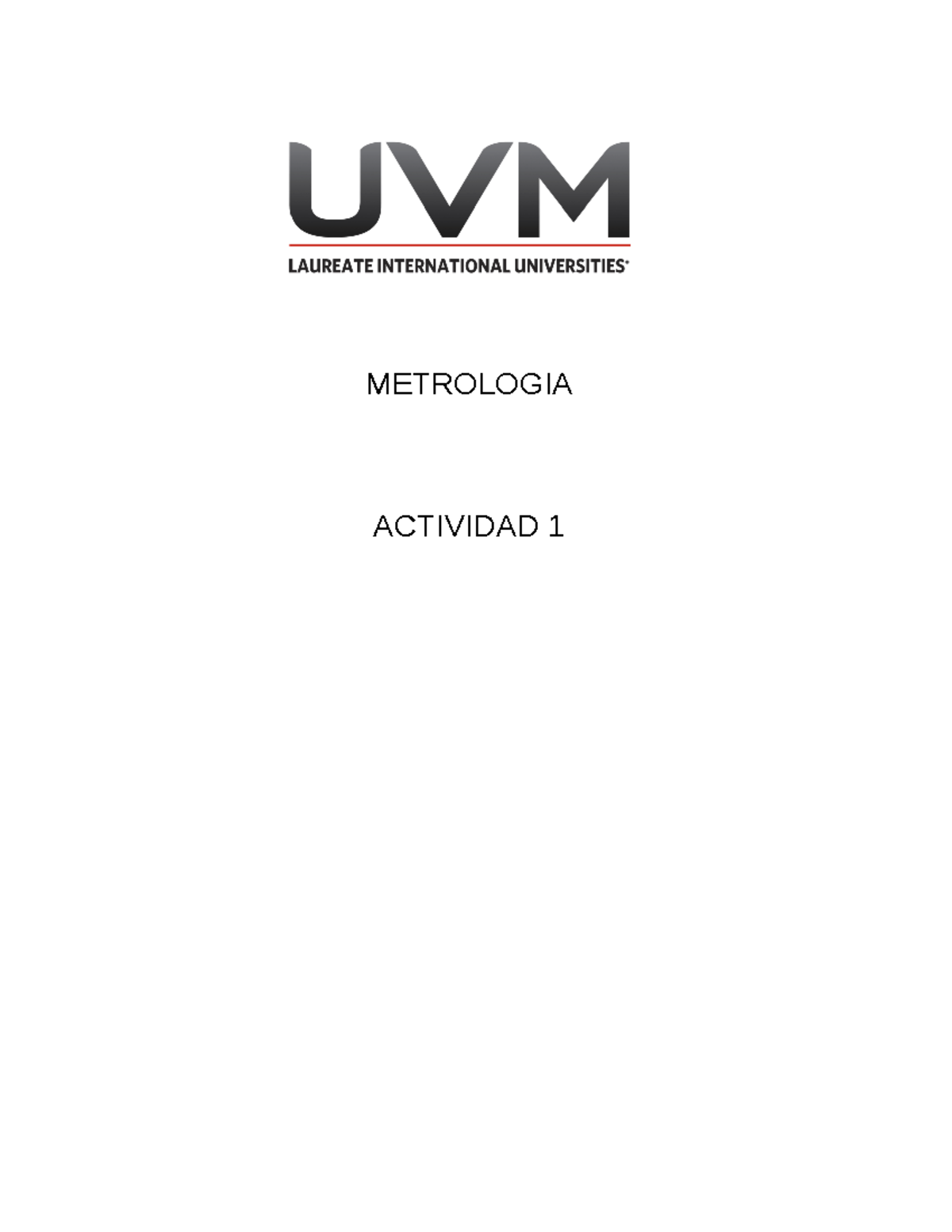 A1EW - ACTIVIDAD 1 APUNTES - METROLOGIA ACTIVIDAD 1 EJERCICIOS ...