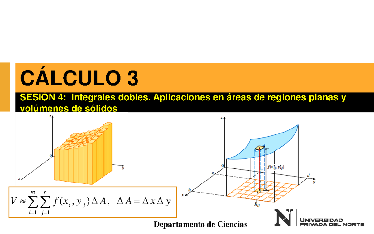 Calculo De Areas Y Volumenes Con Integrales Dobles www.studocu.com