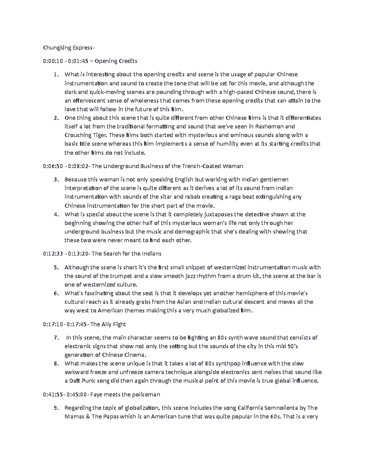 Chungking Express 1028 Chungking Express 00010 00145