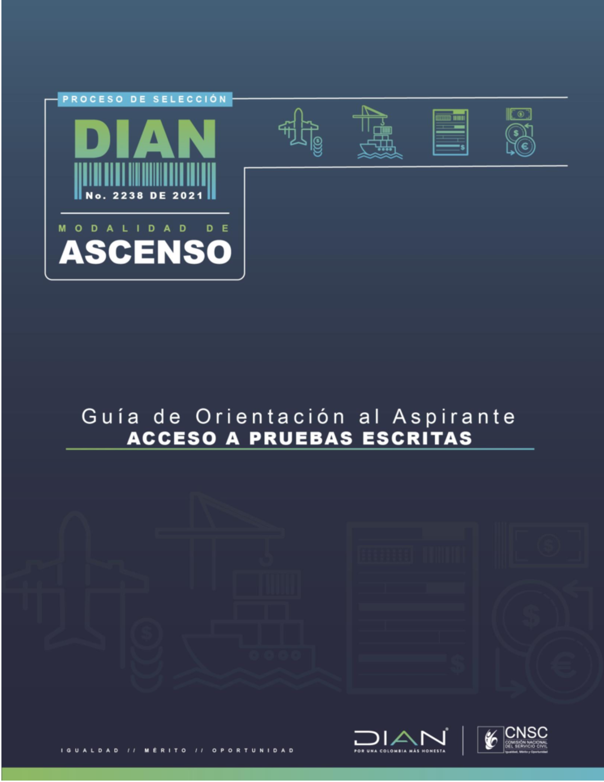 GUIA1 DE Orientacion Acceso A Pruebas Escritas Misionales Profesionales ...
