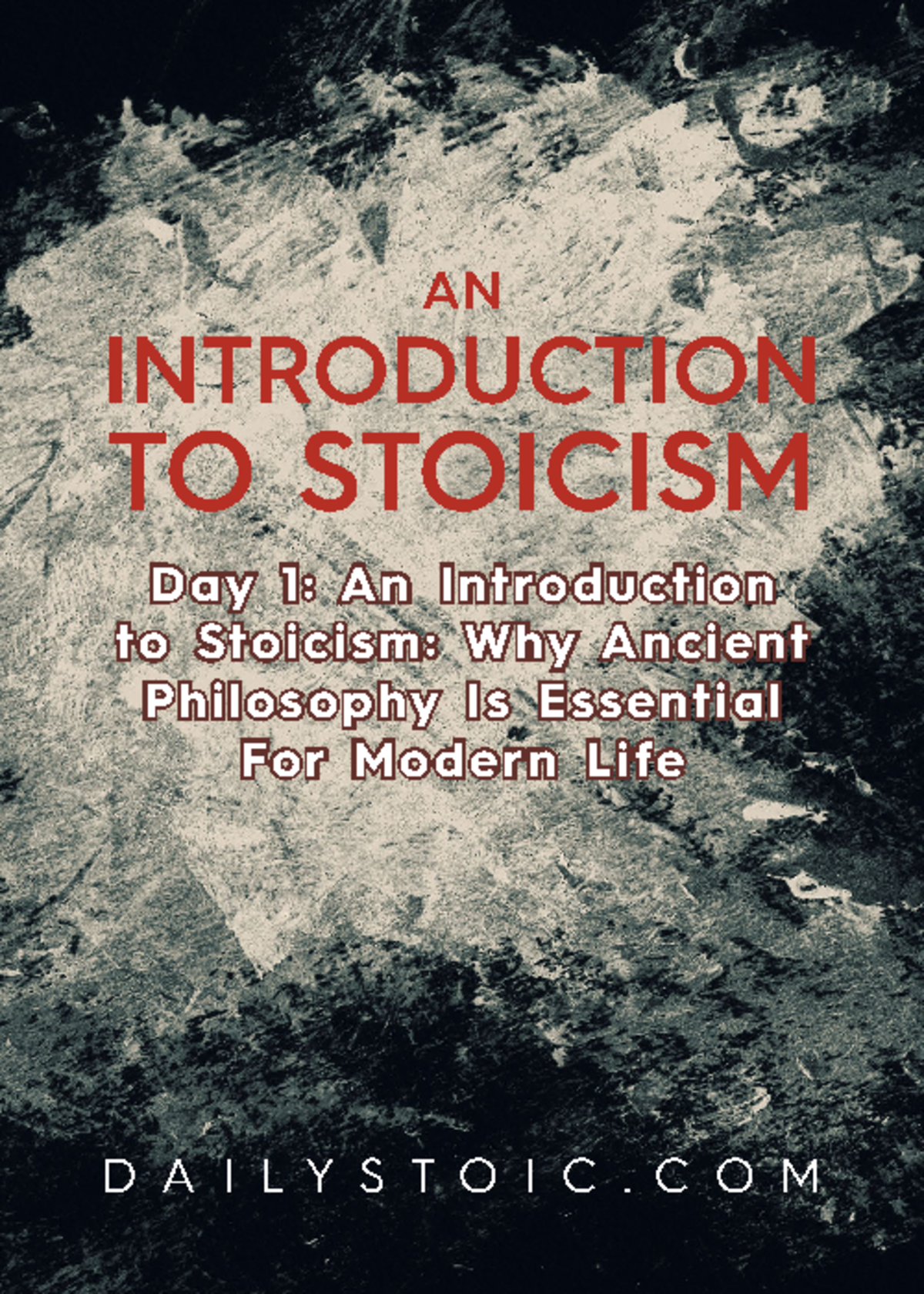 Introduction to Stoicism - AN INTRODUCTION TO STOICISM D a y 1 : A n I ...
