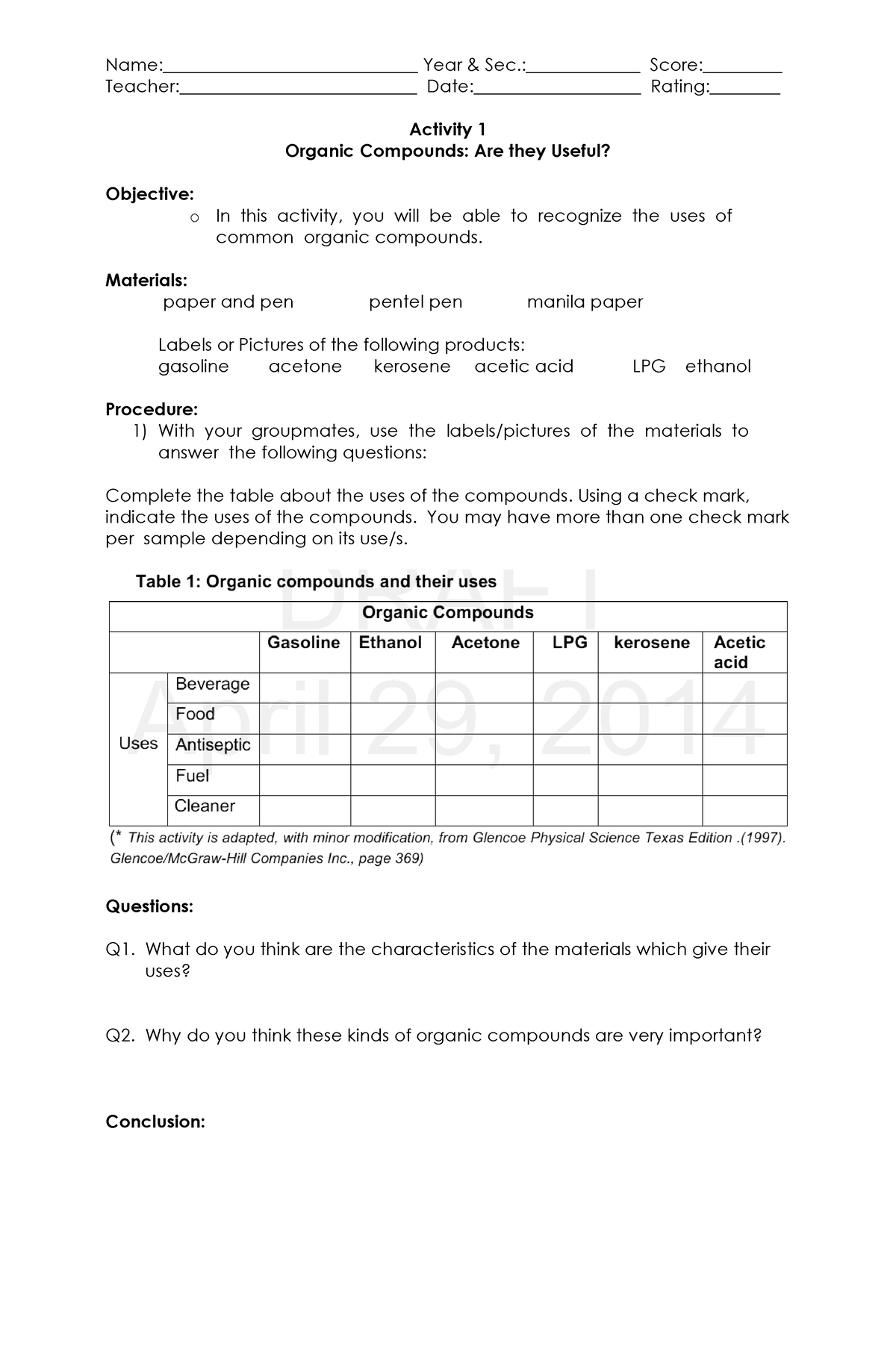 organic-compounds-activities-teacher-date