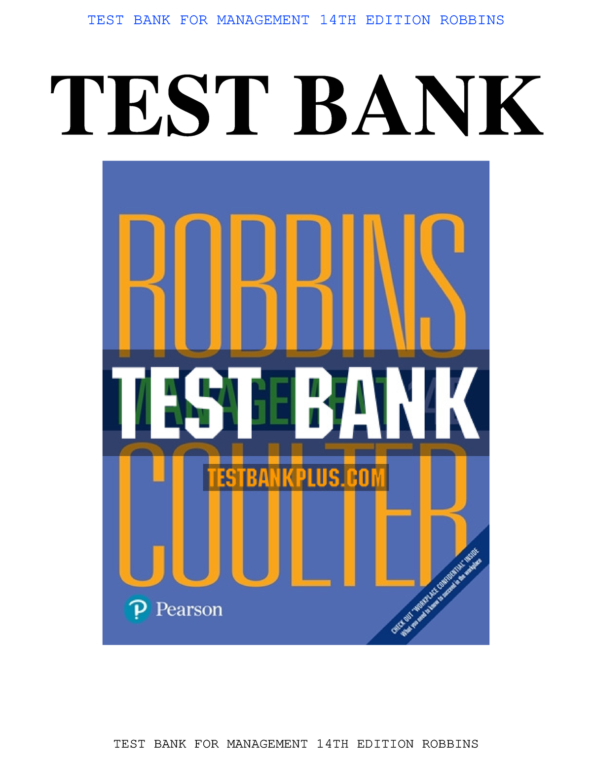 Management- Chapter 2 - TEST BANK TEST BANK FOR MANAGEMENT 14TH EDITION ...