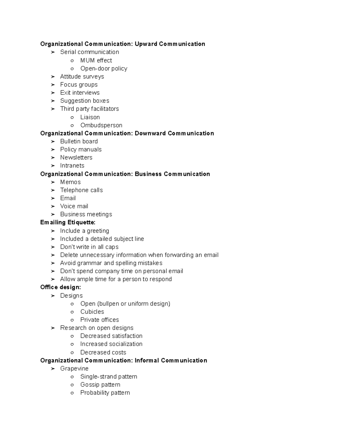 Chapter 11 - Organizational Communication - Organizational ...