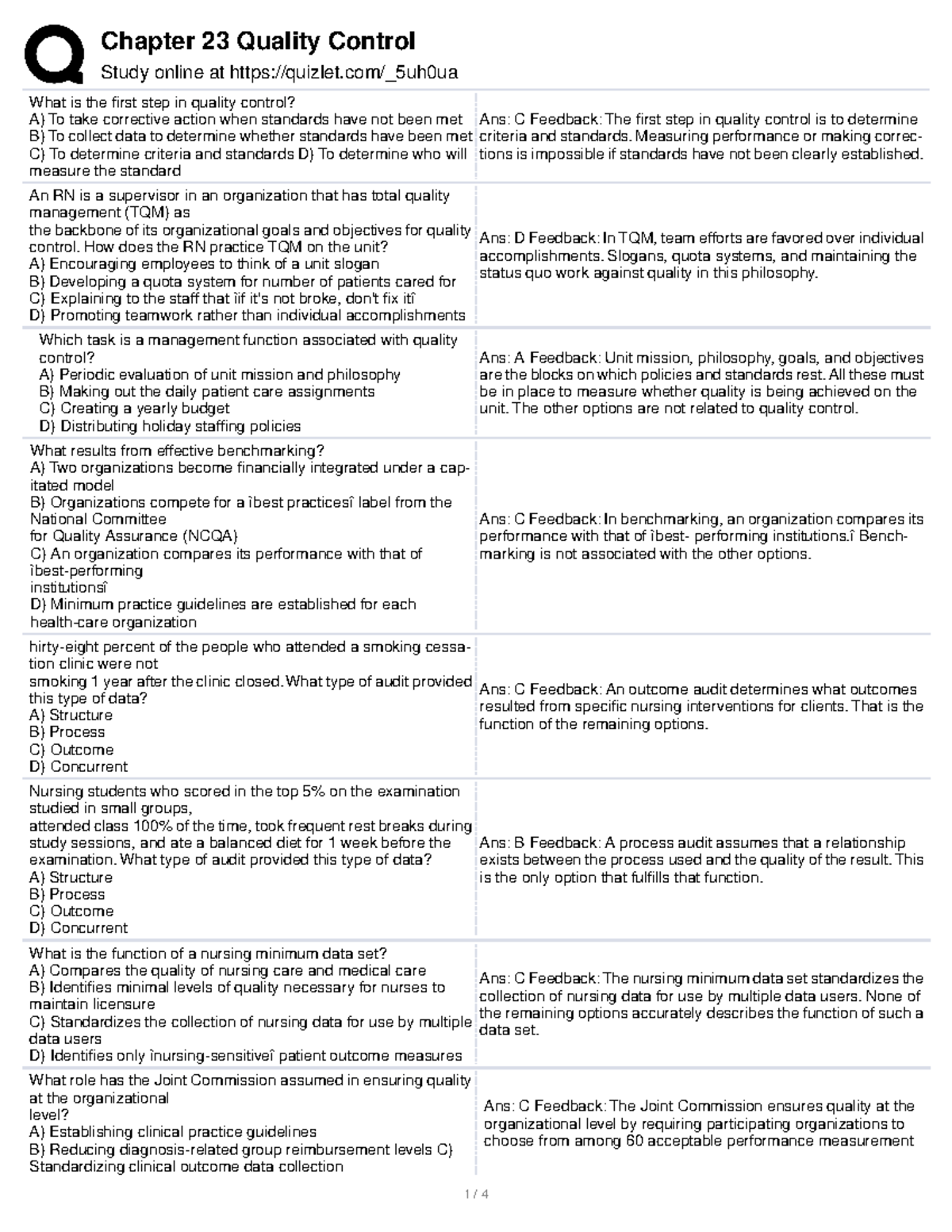 Chapter 23 quizlet Practice Study online at quizlet/_5uh0ua What is
