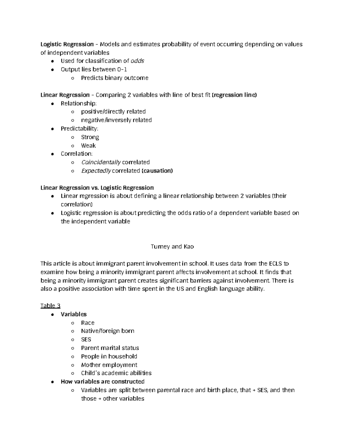 SOC - Regression - Logistic Regression - Models and estimates ...