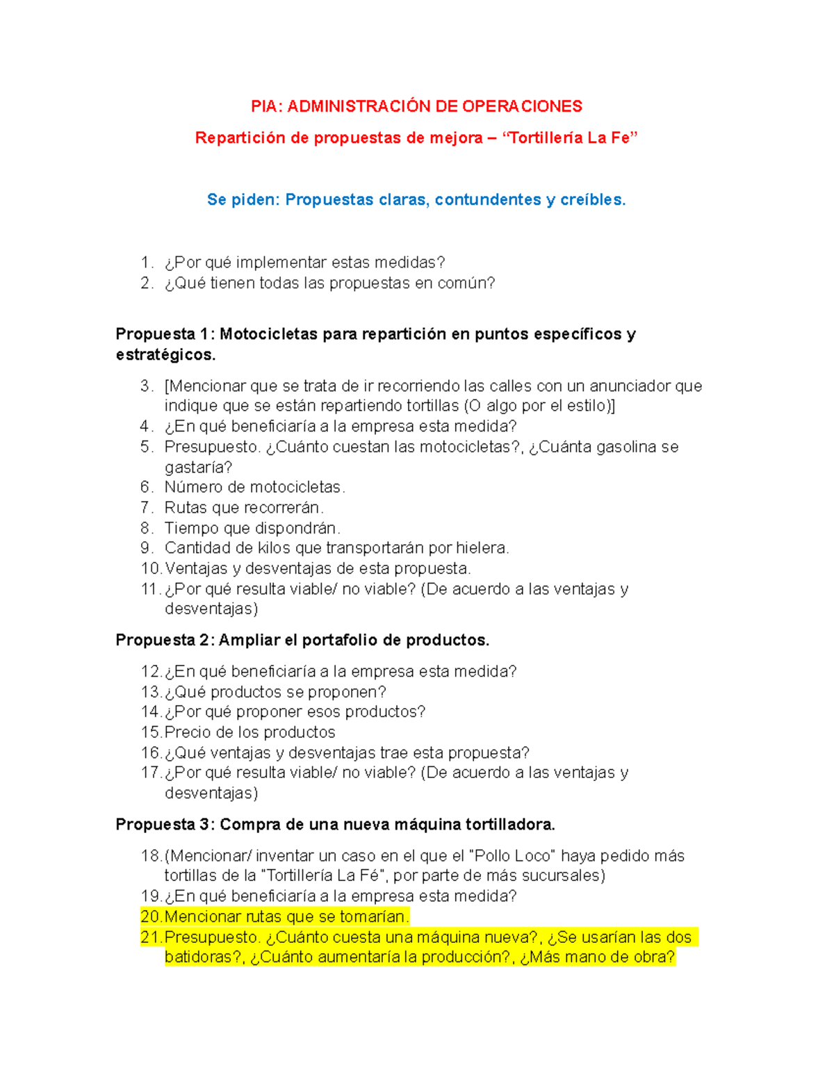 Propuestas De Mejora Repartici N Pia Administraci N De