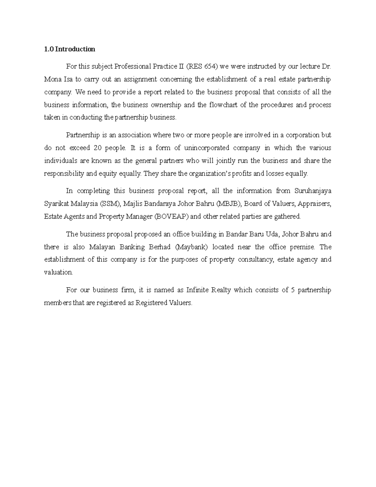 Professional Project - 1 Introduction For this subject Professional ...