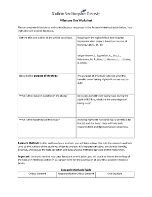 IHP 340 Module Six Worksheet finished - Module Six Worksheet In this ...
