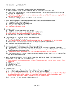 IA VOL 3 Valix Solman 2019 - Problem 1- 1 D 2 A 3 A 4 D 5 B Problem 1 ...