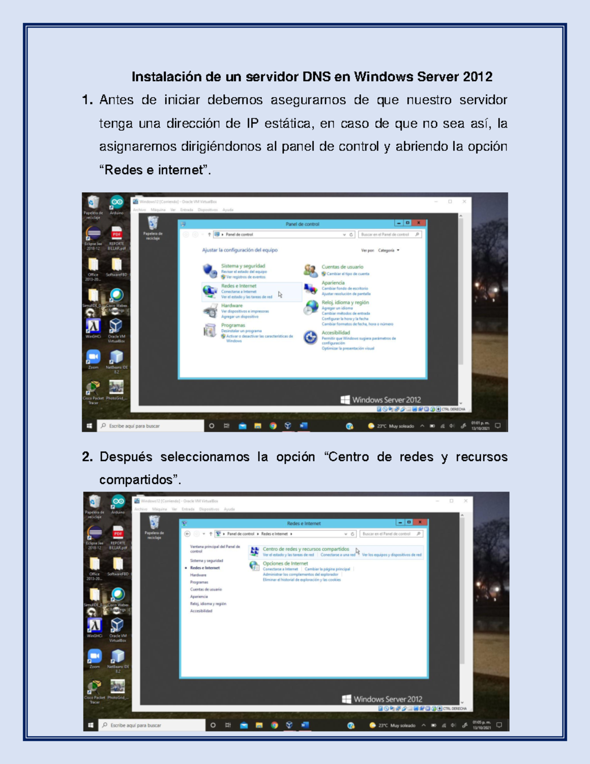 Manual de instalación DNS Windows Server 2012 - Instalación de un ...
