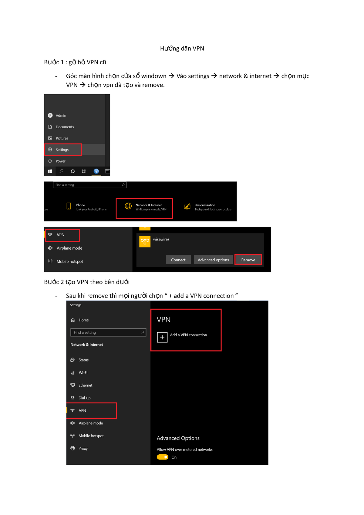 H Ng-d N-VPN - Financial Lecture - H ướng Dẫẫn VPN B ước 1 : G ỡ B ỏVPN ...