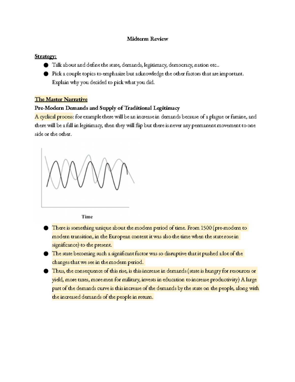E Midterm Review - Professor Langenbaucher - Midterm Review Strategy ...