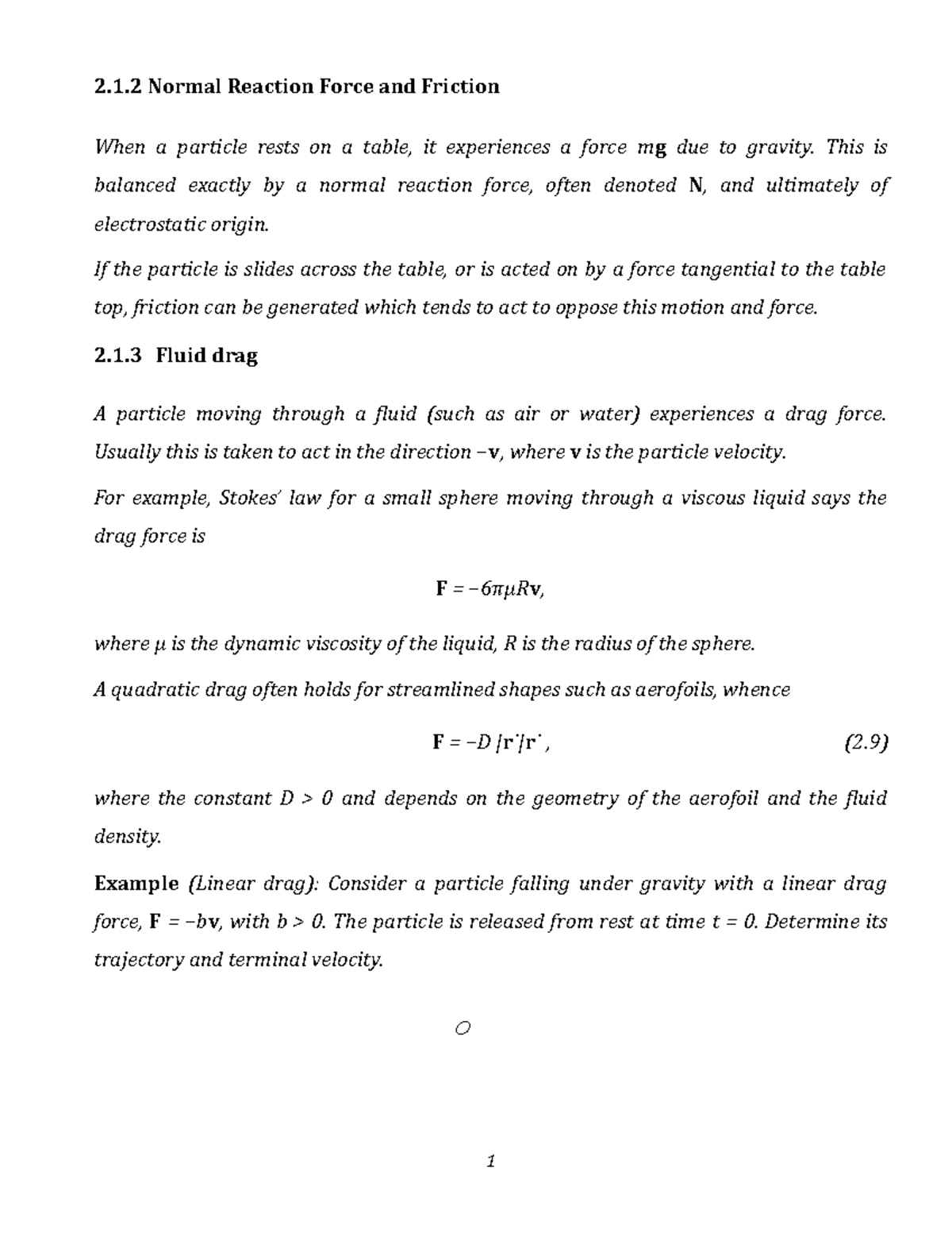 dynamics-2-2-normal-reaction-force-and-friction-2-1-normal-reaction