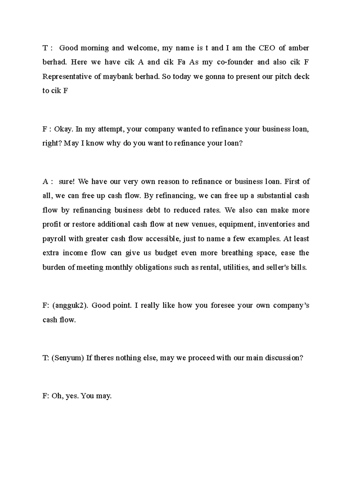 Script for FIN323 presentation - International Trade of Finance - UiTM ...