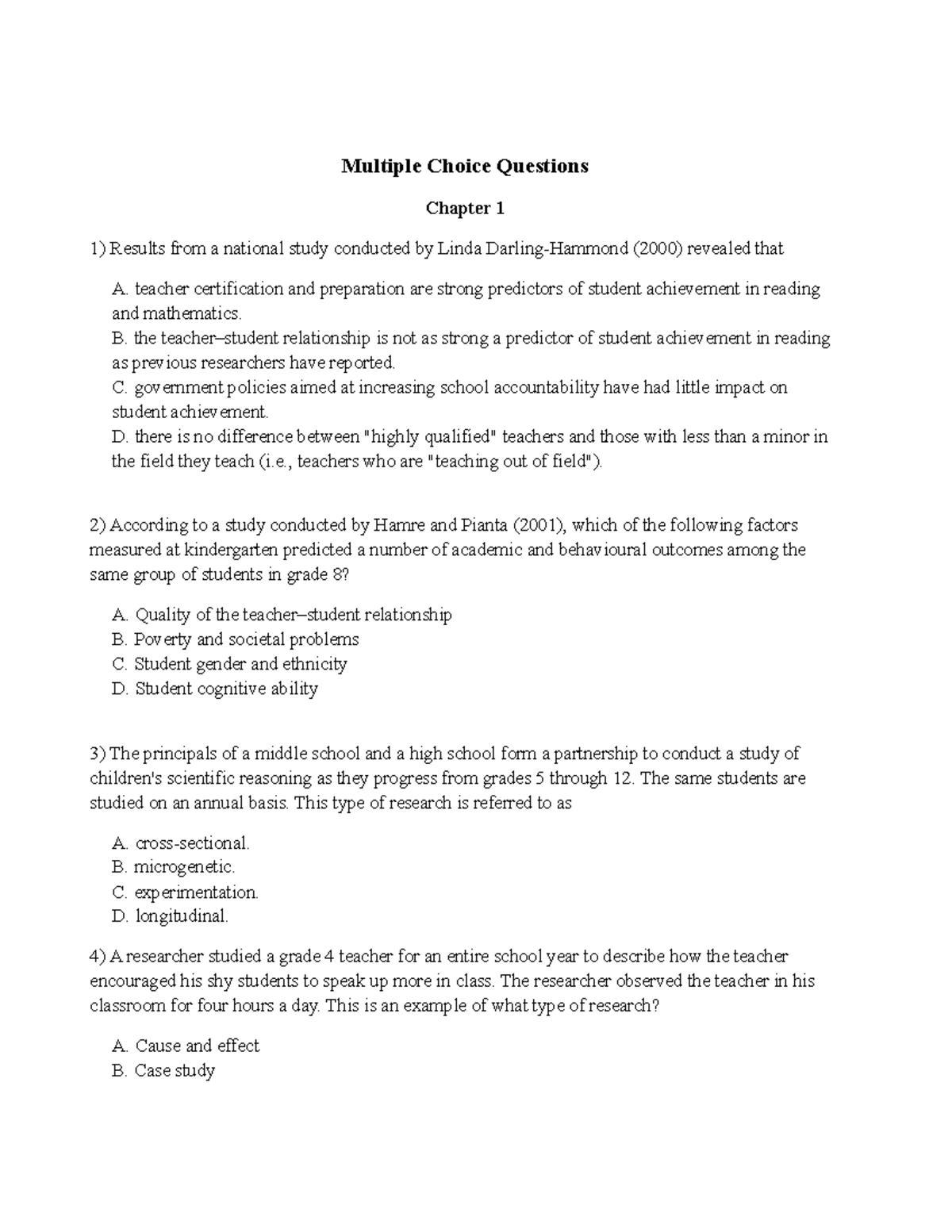 Review Midterm 1 October 2018, questions and answers - Multiple Choice ...