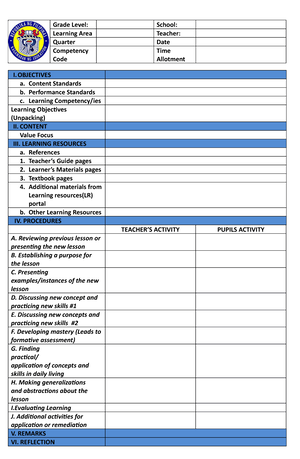 Lesson-Plan-in-English Persuasive Writing - Lesson Plan in English 10 I ...