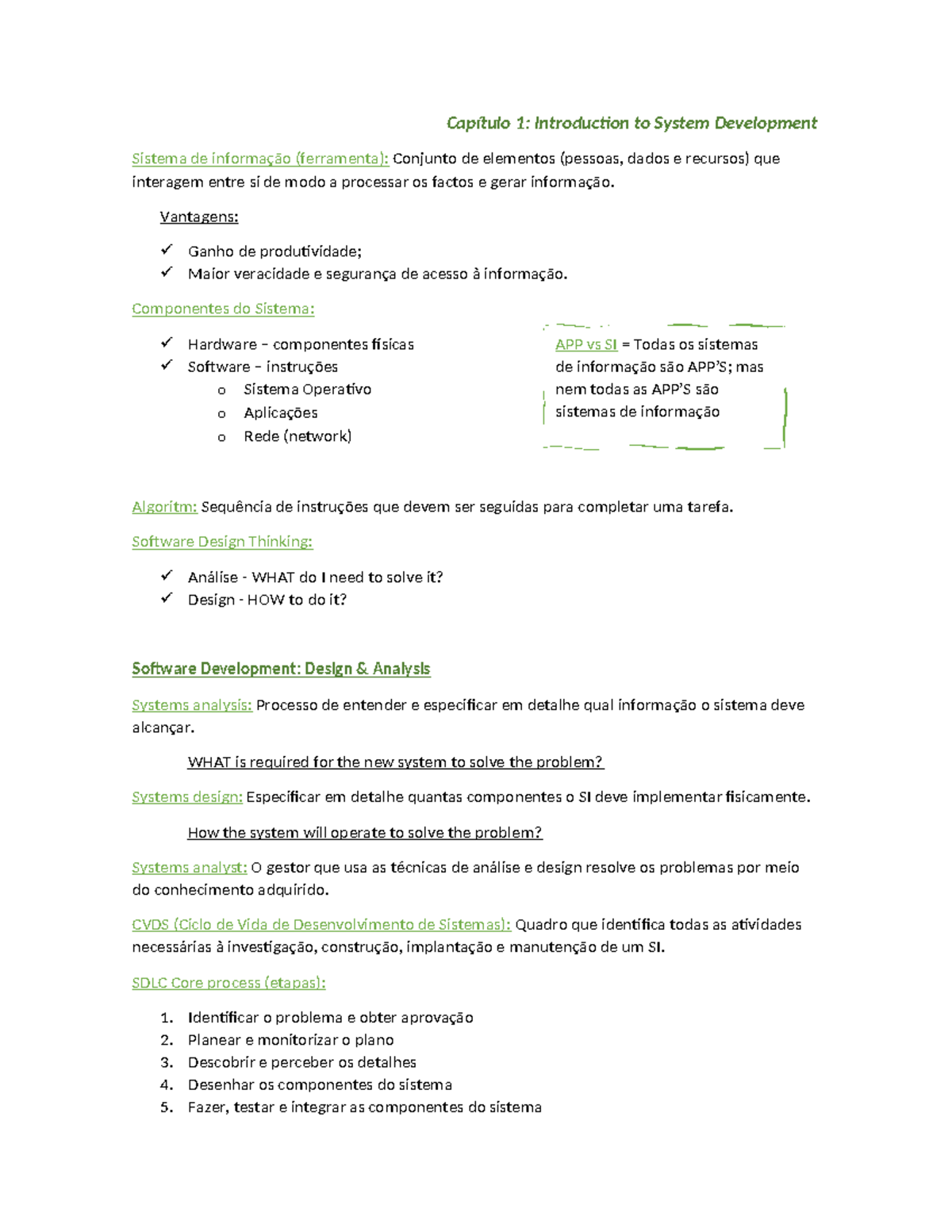 GI resumos - Resumo Gestão da Informação - Capítulo 1: Introduction to ...