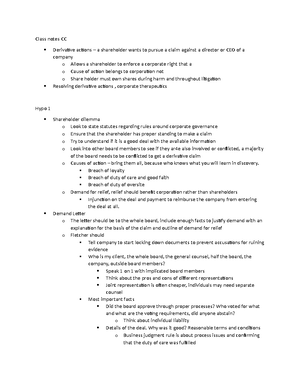 Con Law I - [summary Outline] - Con Law A. Overview Of The Us 