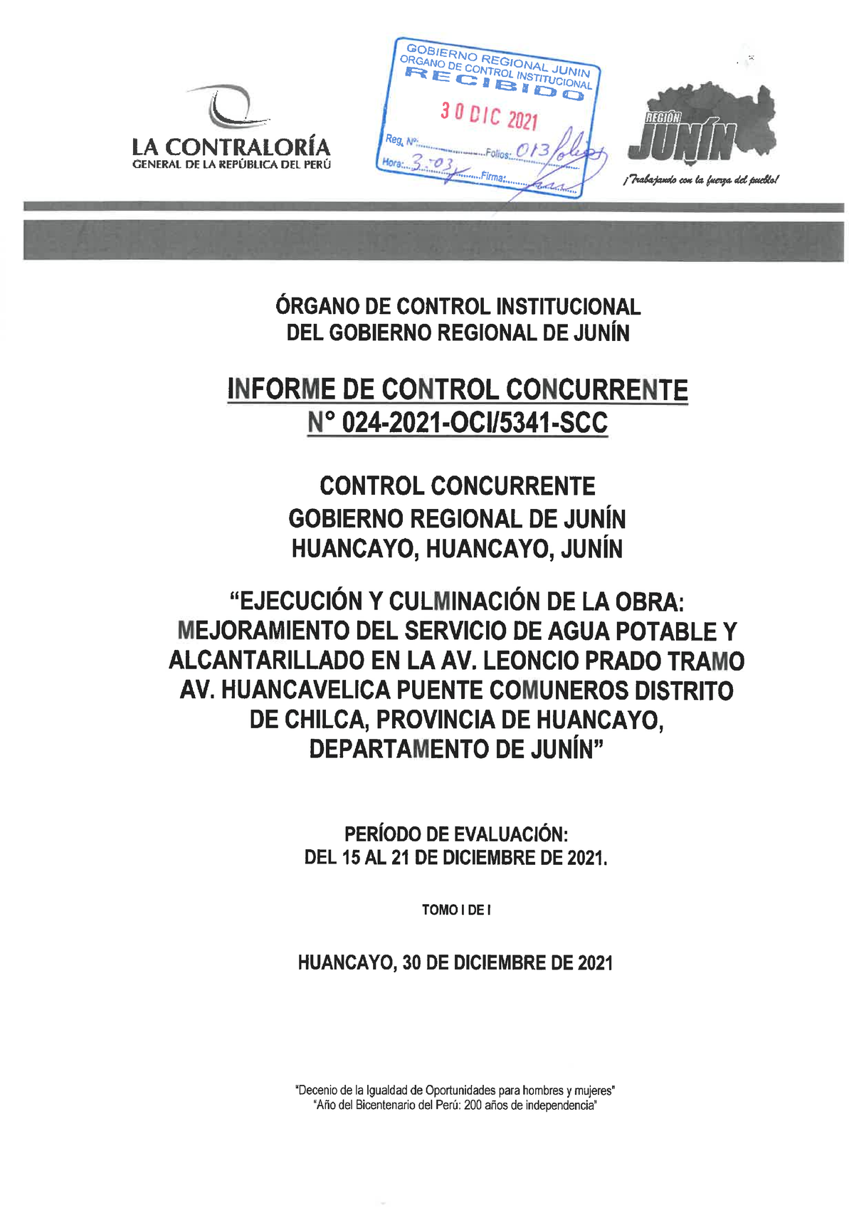 Informe - Gobierno Regional - Gestión De La Calidad Y La Seguridad ...