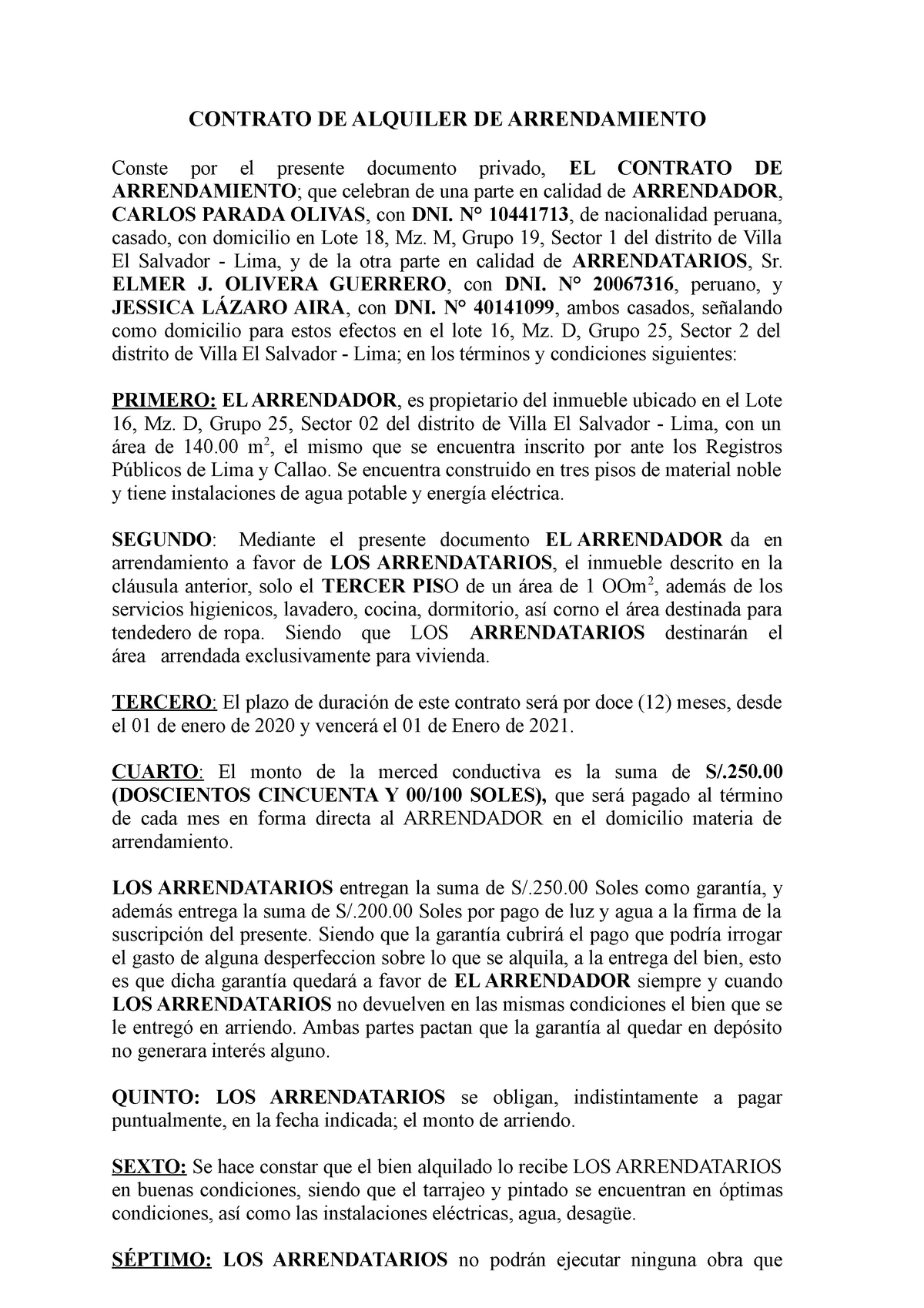 Contrato De Arrendamiento Persona Moral Actualizado Agosto 2022 Images 9415