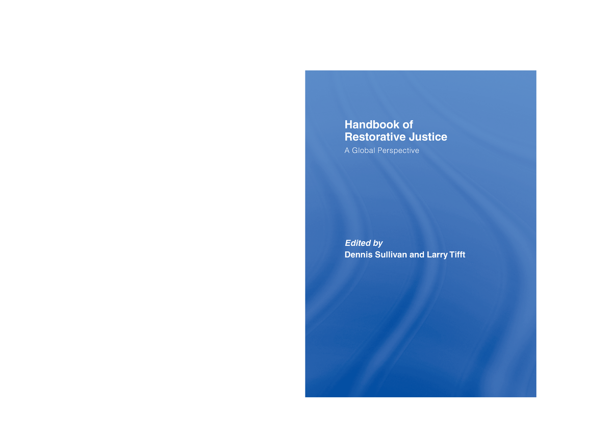 9780203346822 previewpdf - Handbook of Restorative Justice A Global ...