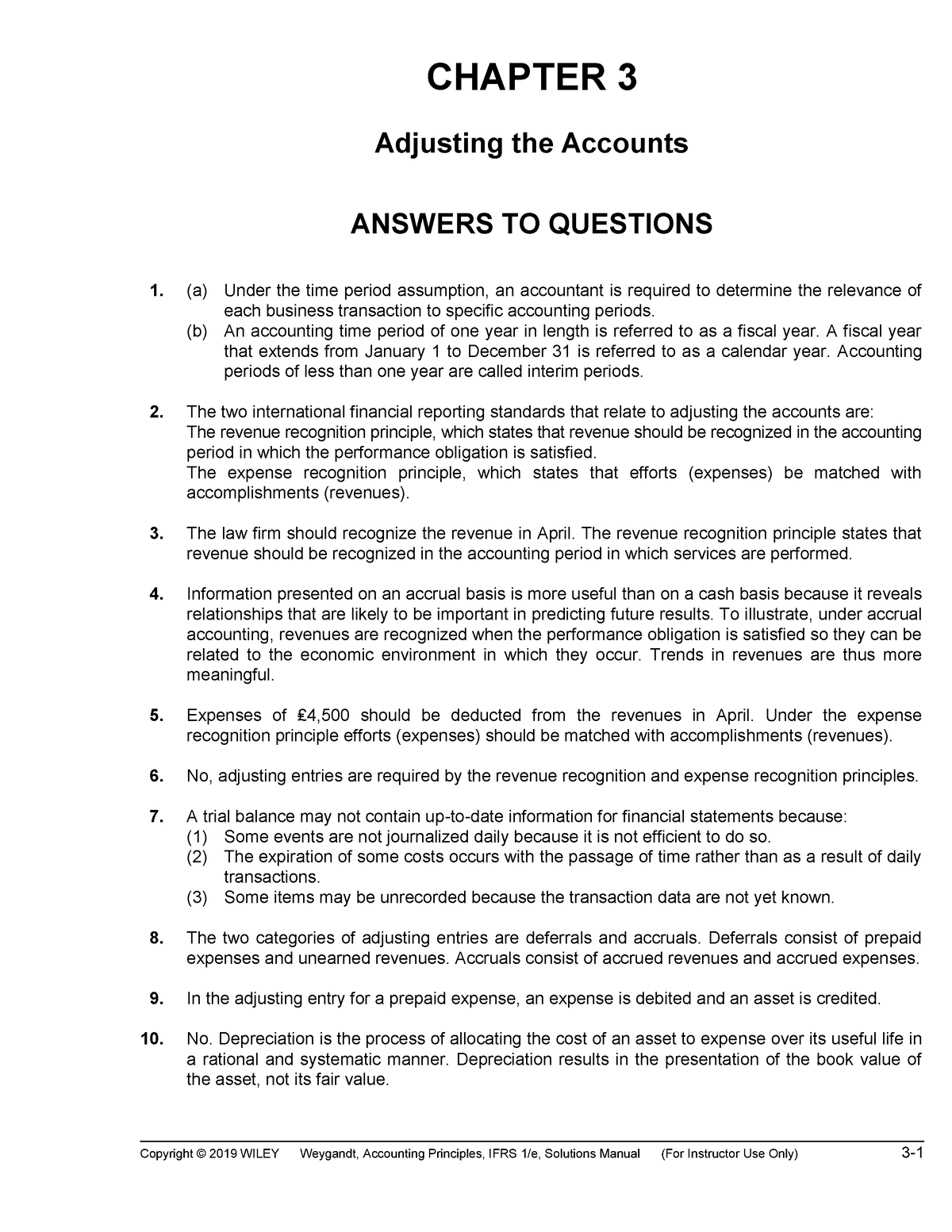 Ch03 Solution Manual - Principles Of Accounting - SNU - Studocu