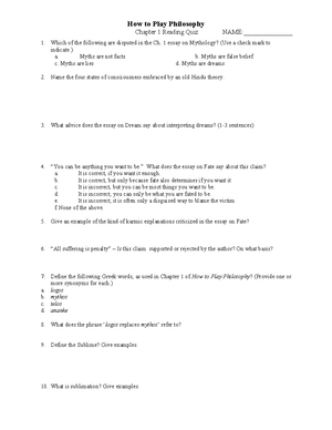 Course Notes-Plato - Knowledge: Reason and Experience Plato (course ...