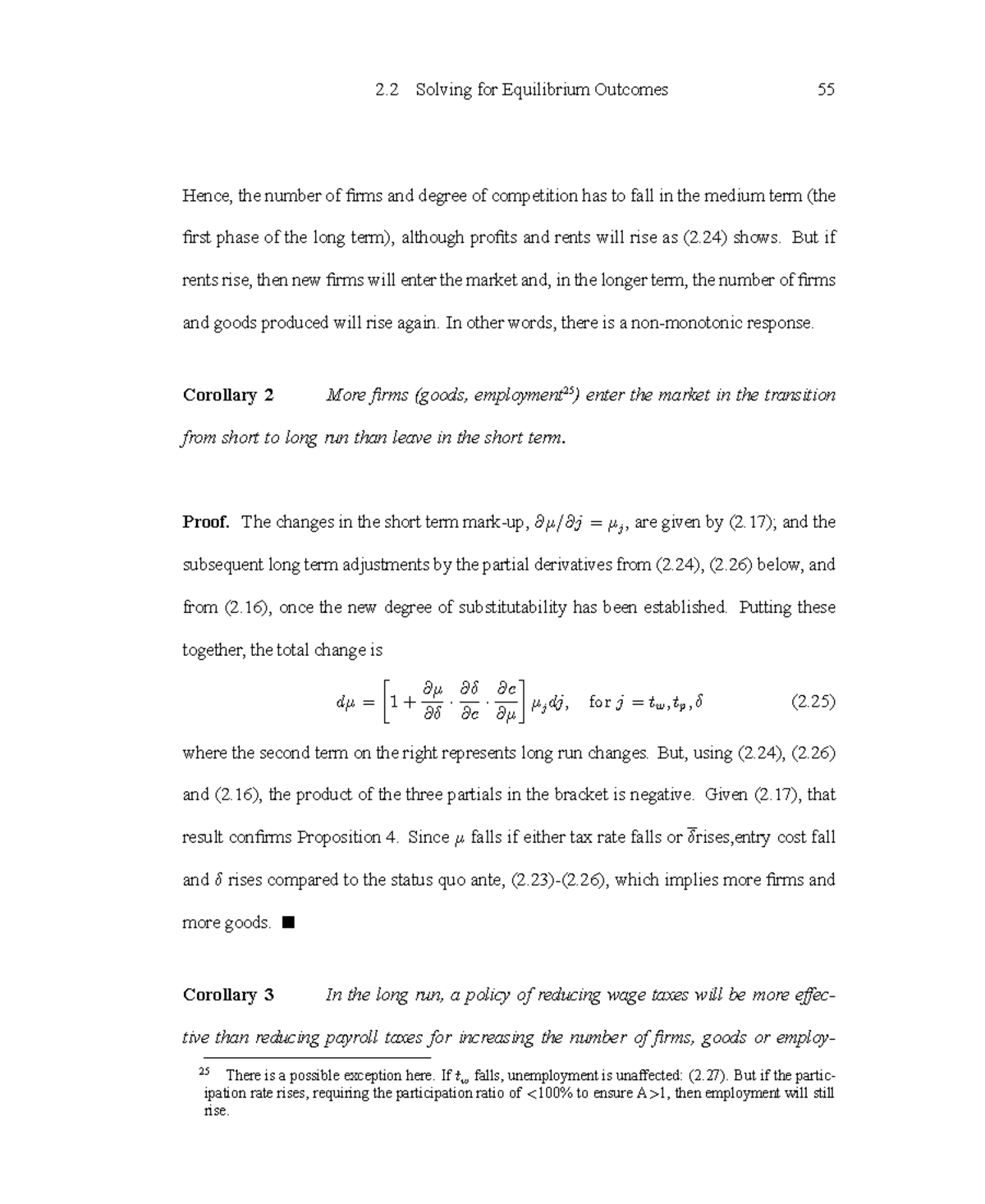 Market distortions 19 - 2 Solving for Equilibrium Outcomes 55 Hence ...