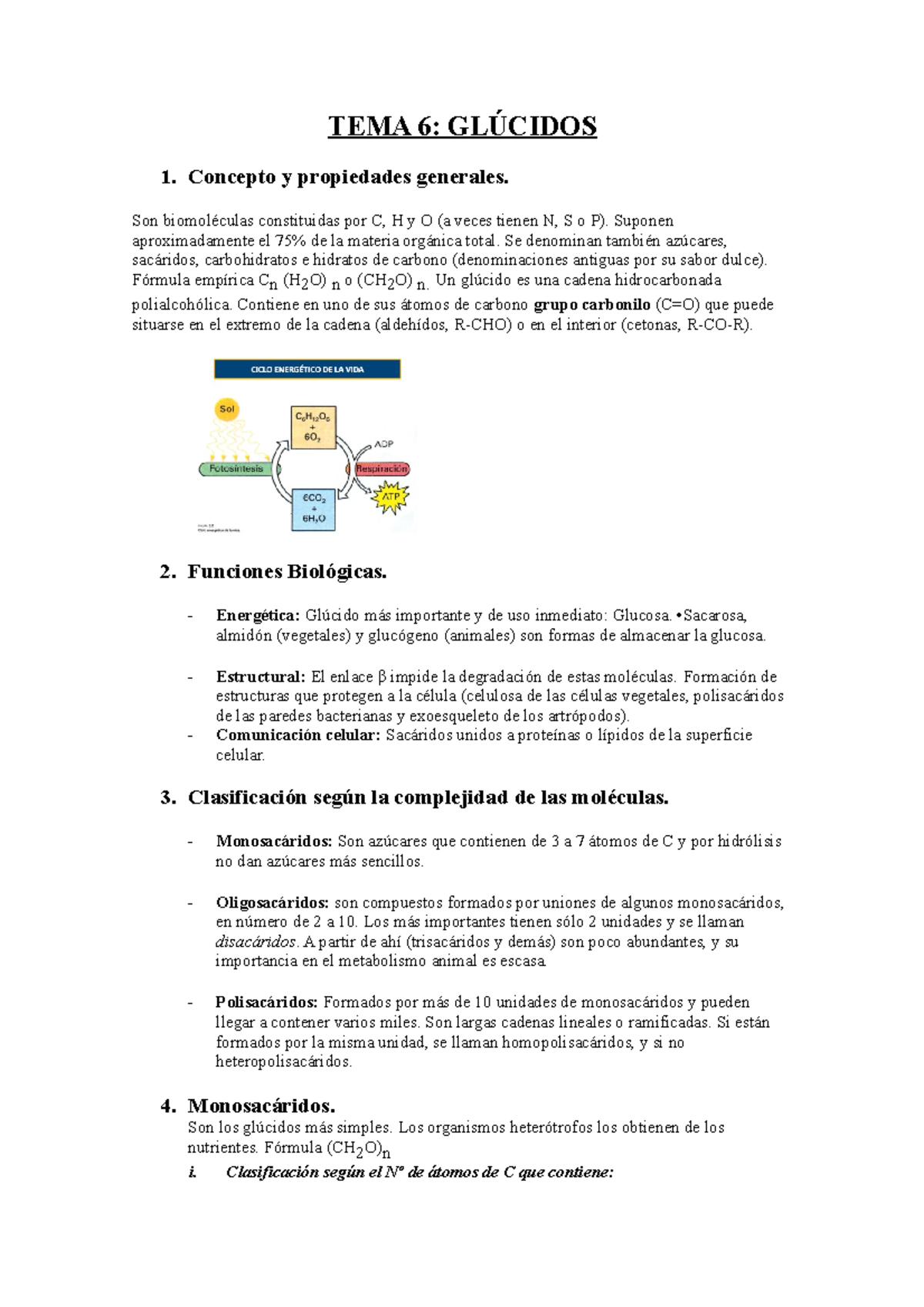 Tema Gl Cidos Bioqu Mica Tema Gl Cidos Concepto Y