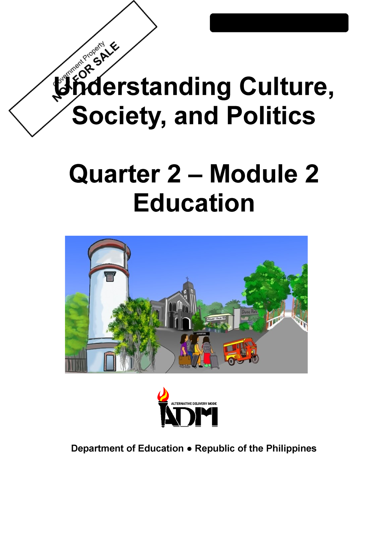 UCSP Q2 Mod2 Education V5 073142 - Understanding Culture, Society, And ...