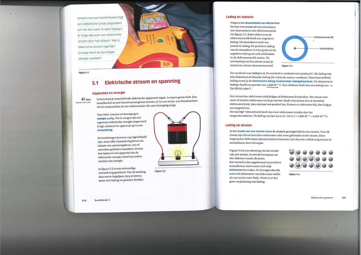 Sys Nat Vwo H5 Elektrische systemen Scanned - Natuurkunde - Studeersnel