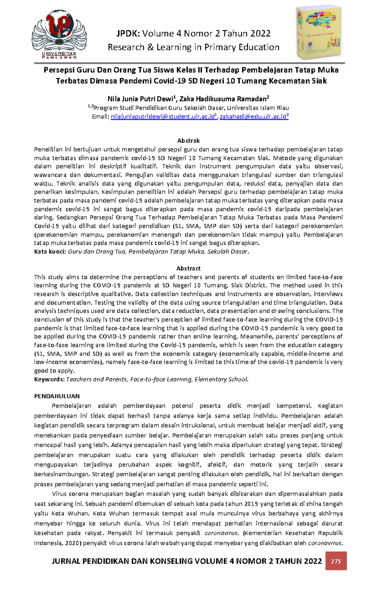 441631-none-0e366868 - JPDK: Volume 4 Nomor 2 Tahun 2022 Research ...