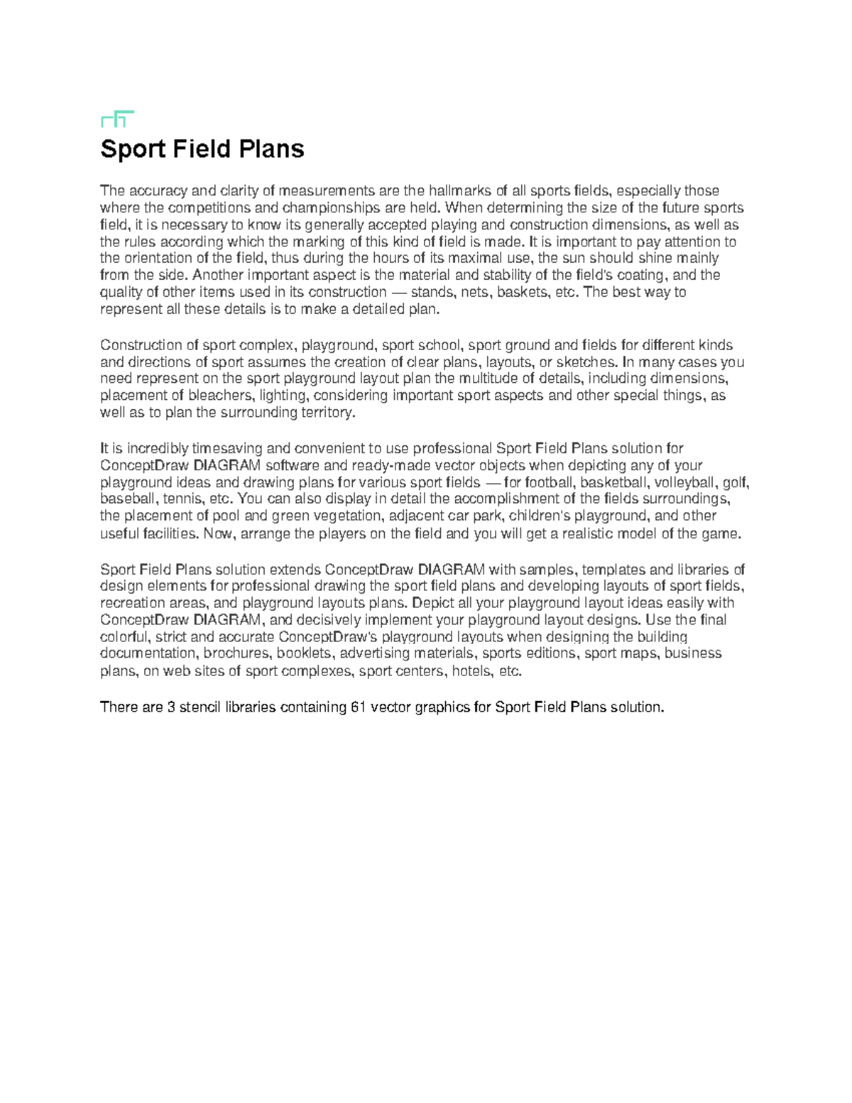 Sport Field Plans - Sport Field Plans The accuracy and clarity of ...