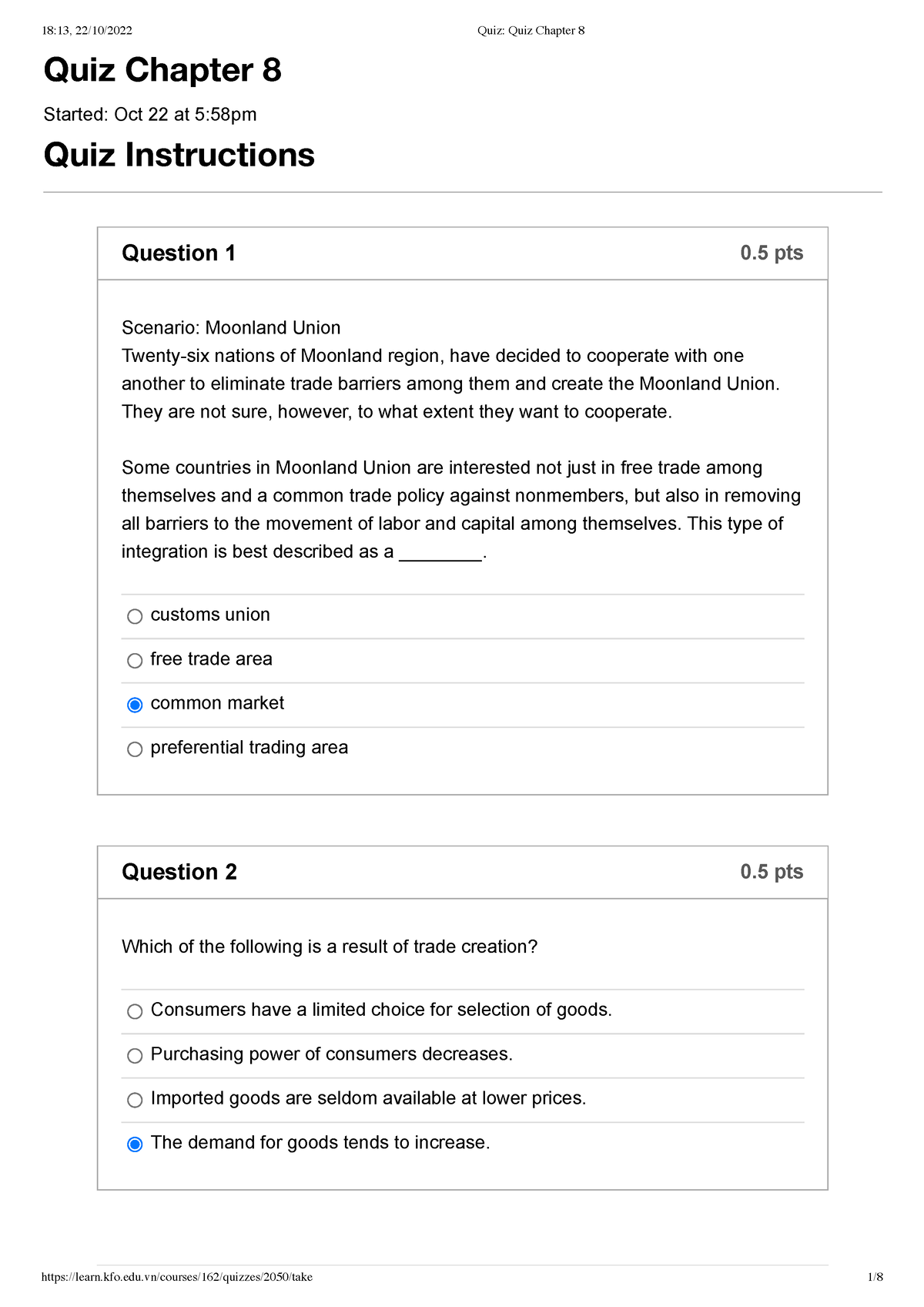 assignment chapter 8 quiz