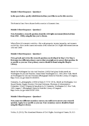 Module 4 short responses - Module 4 Short Responses – Question 1 1 ...